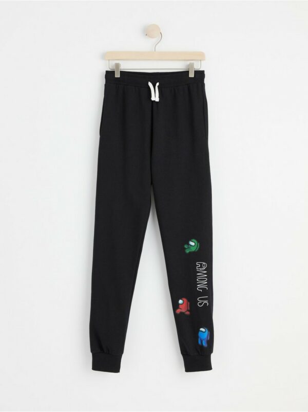 Trousers with Among Us print