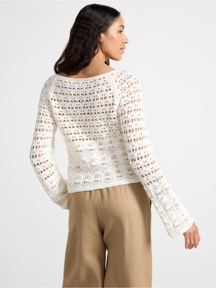 Pointelle knitted Jumper
