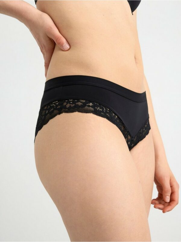 Brazilian briefs low waist with lace