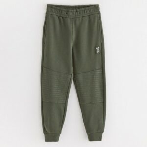Joggers with reinforced knees - Green, 104