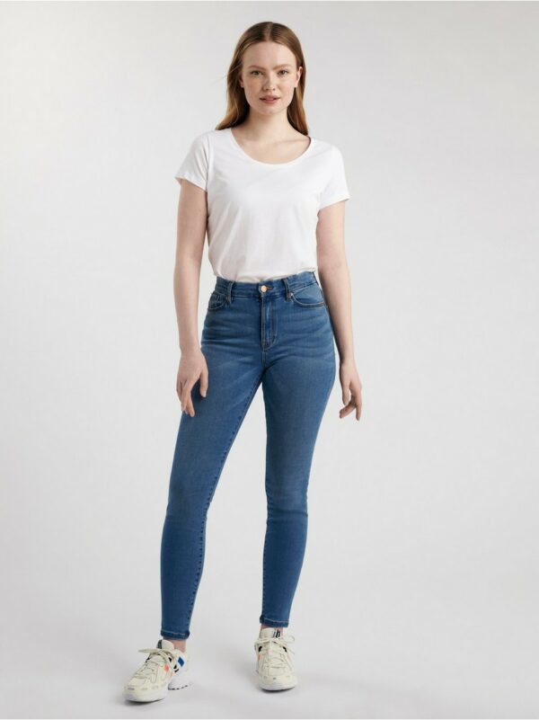 CLARA Curve super stretch jeans with high waist