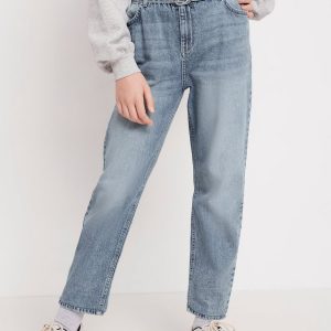 High waist jeans with removable belt - 170