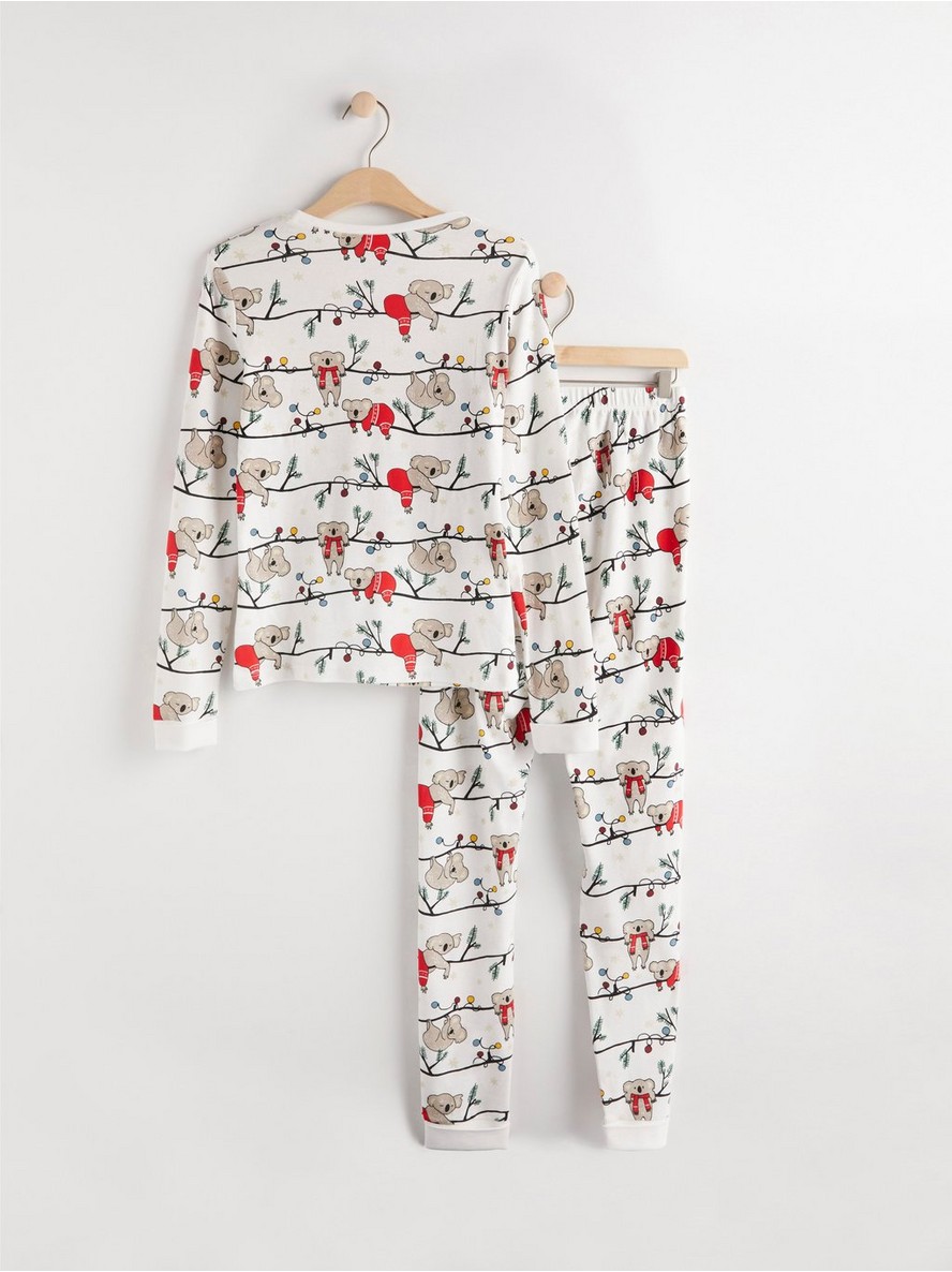 Pyjama set with koala print