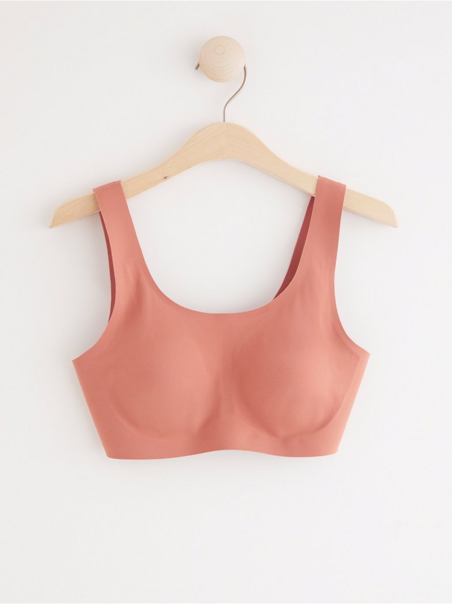Soft bra - Dark Dusty Pink, XS