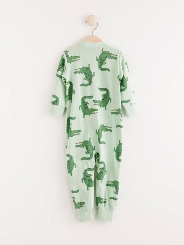 Pyjamas with crocodile print