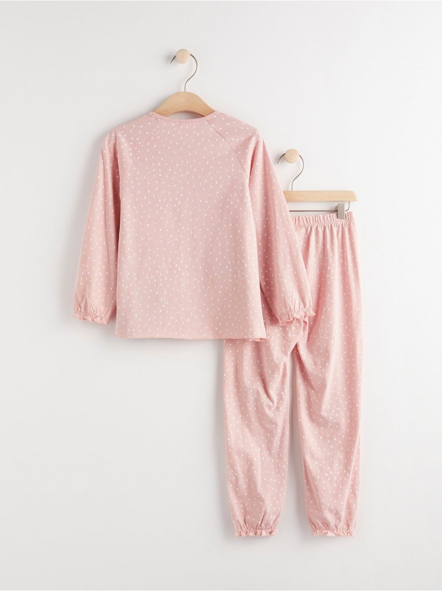 Pyjama set with cat print