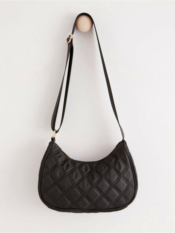 Quilted baguette bag