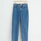 NEA Cropped straight jeans - Blue, 42