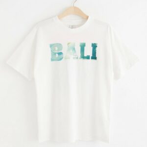 T-shirt with surf print - Off White, 170