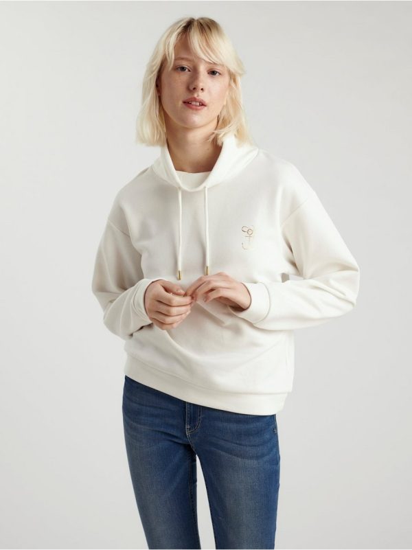 Sweatshirt with stand-up collar - XL