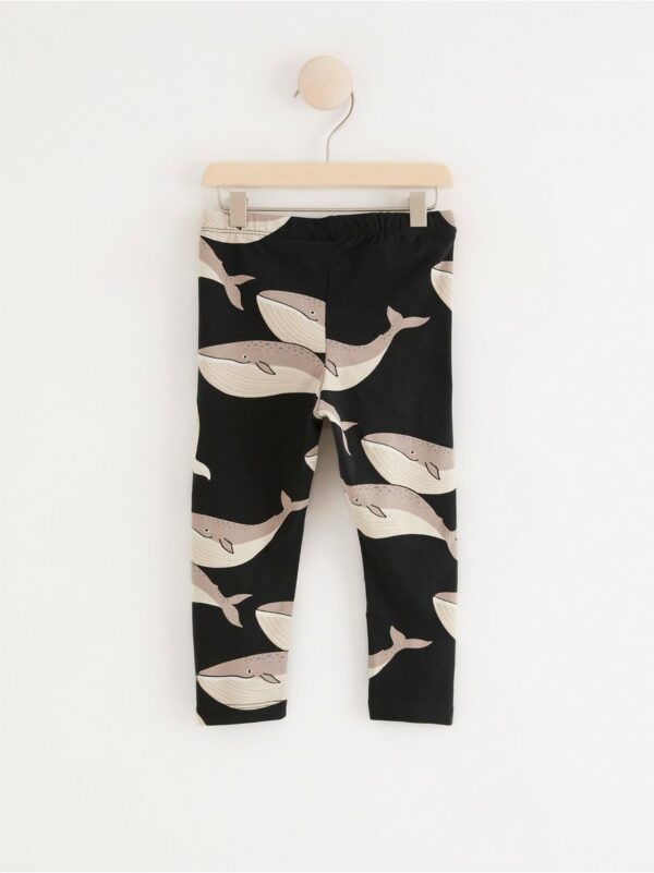 Leggings with whales