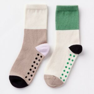 2-pack socks with antislip