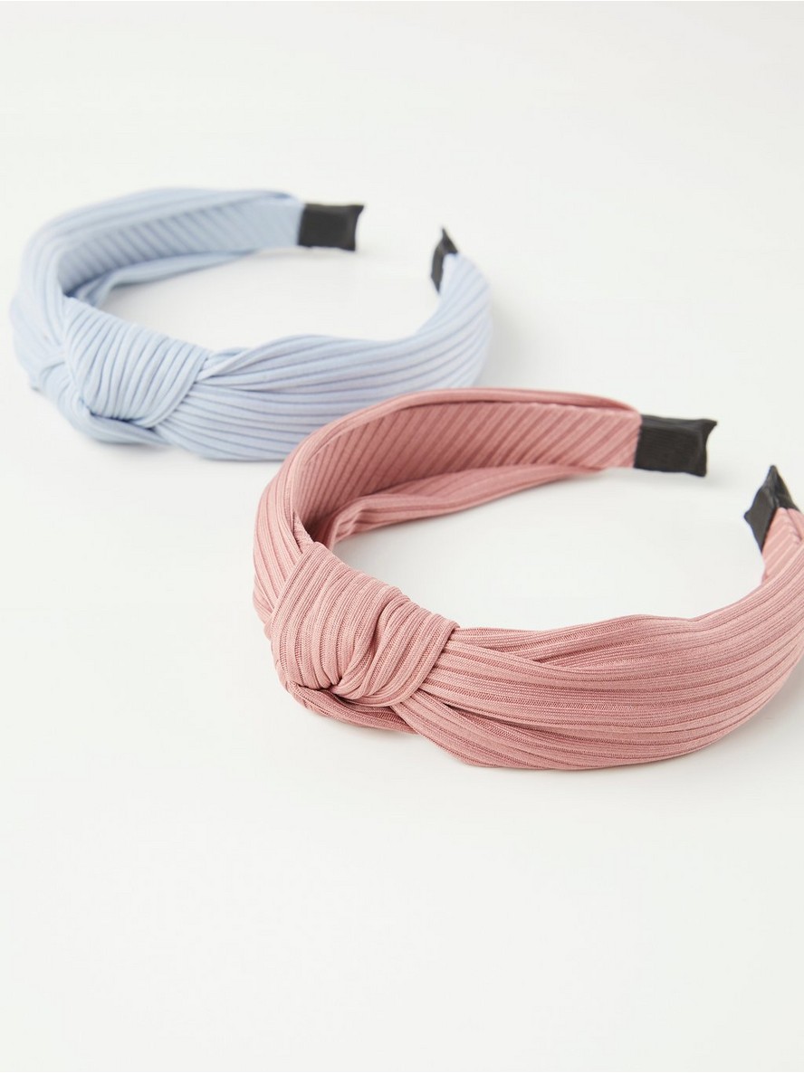 2-pack alice bands with knot