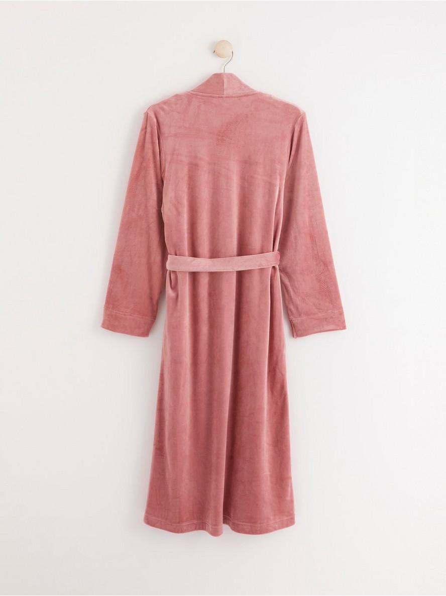 Velour robe