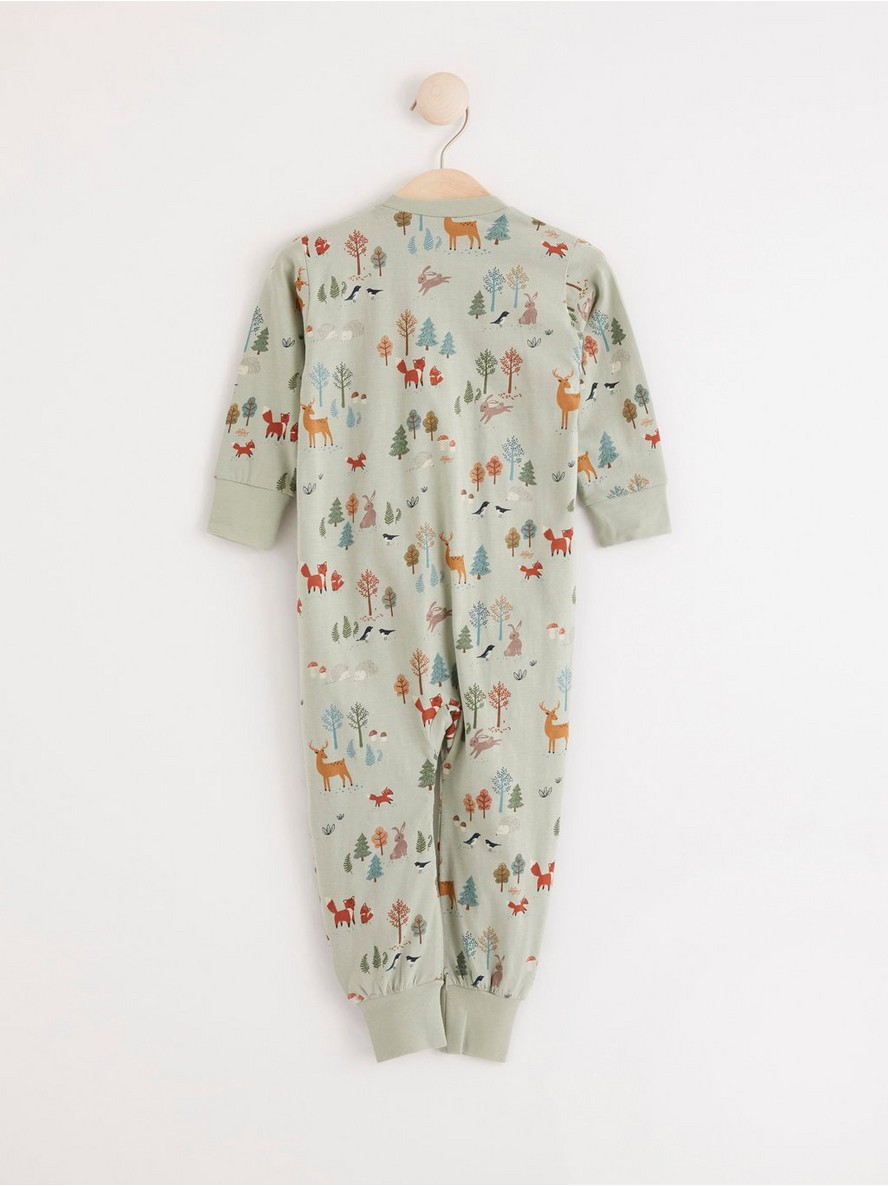 Pyjamas with forest print