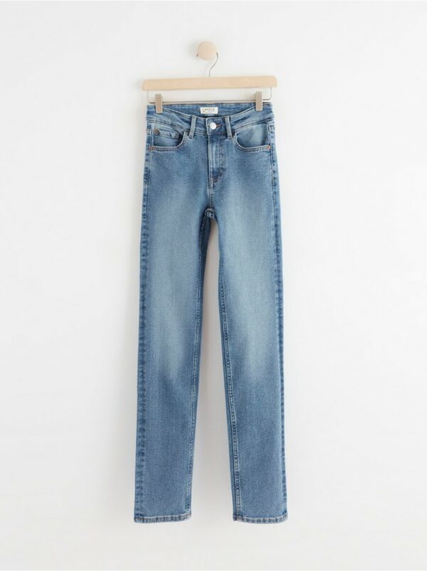 ALBA Slim straight jeans - Denim blue, 48