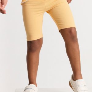 Biker shorts - Light Dusty Yellow, 122