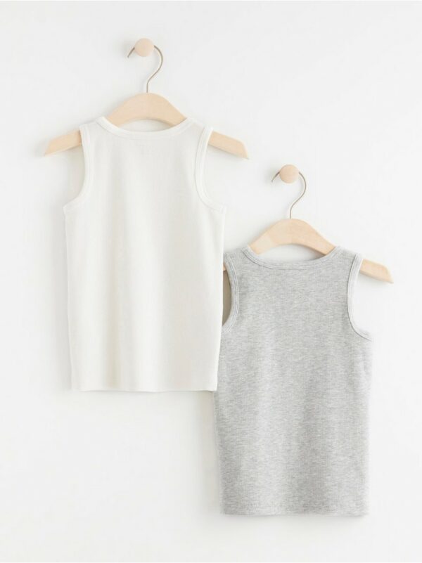 2-pack ribbed tank tops