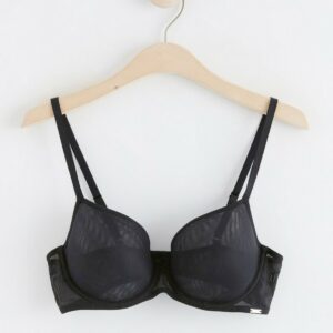 Unpadded spacer bra - Black, 85 D