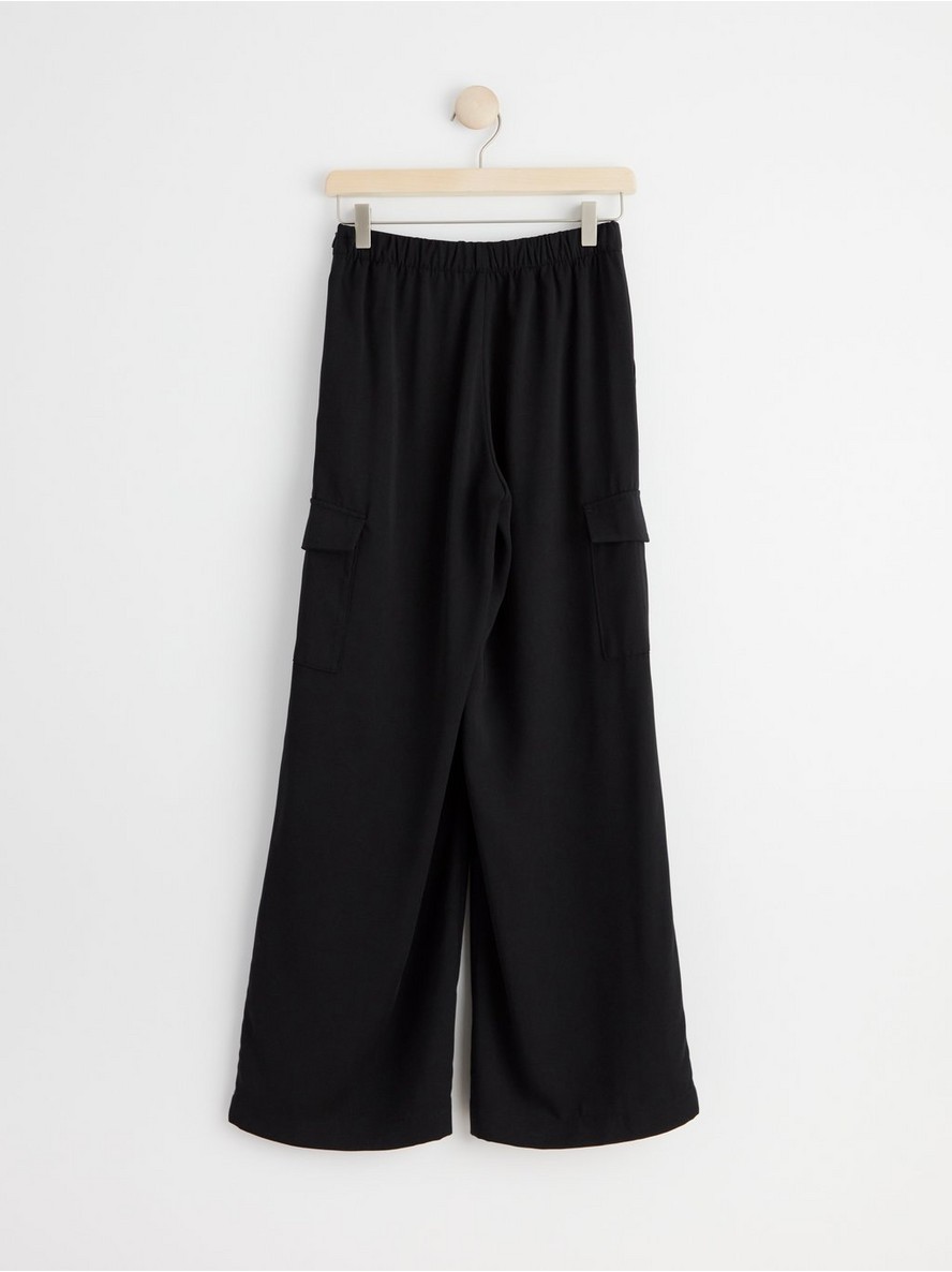 VIOLA Extra wide high waist trousers