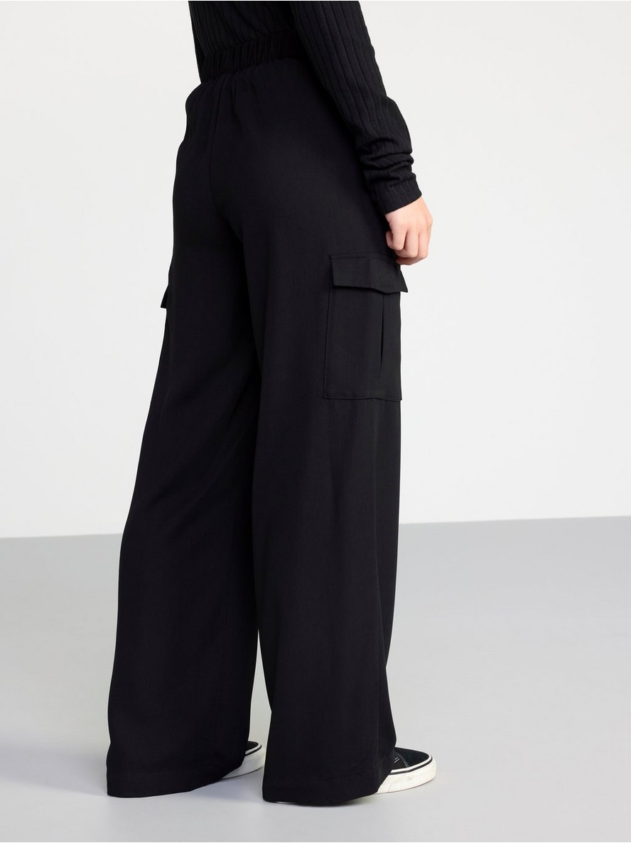 VIOLA Extra wide high waist trousers