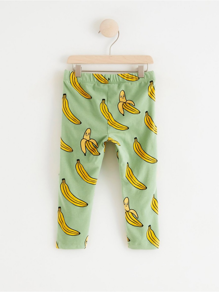 Leggings with bananas