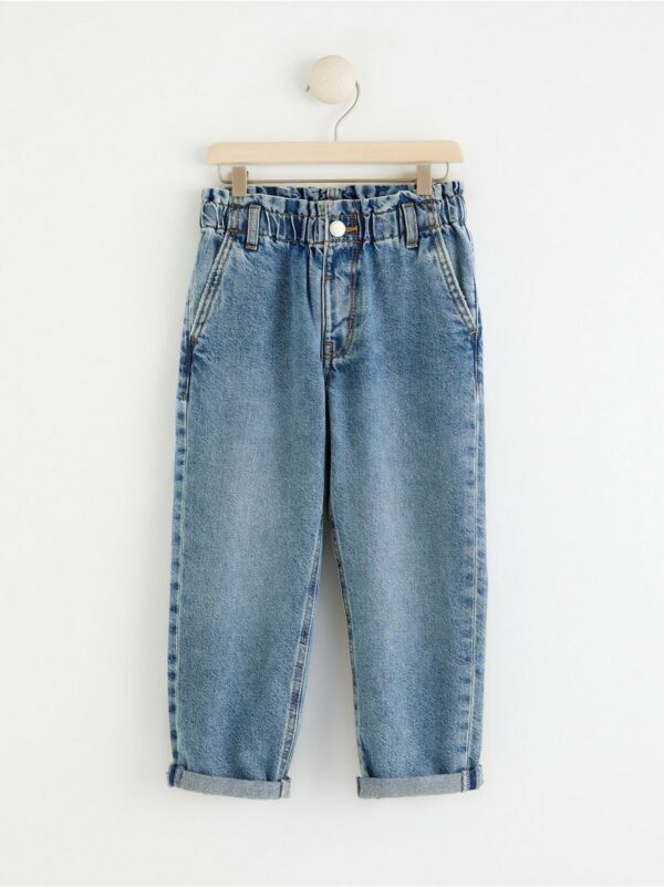 TILDE Tapered high waist jeans - Denim, 122