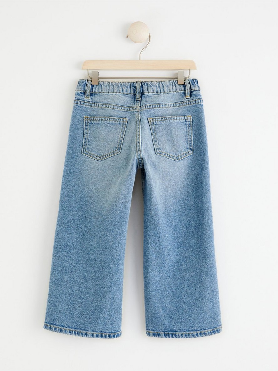 VIVI Wide cropped regular waist jeans