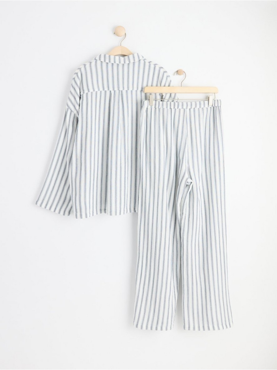Pyjama set in cotton gauze