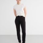 TOVA Slim fit trousers - Black, 36