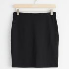 Jersey skirt - Black, XL