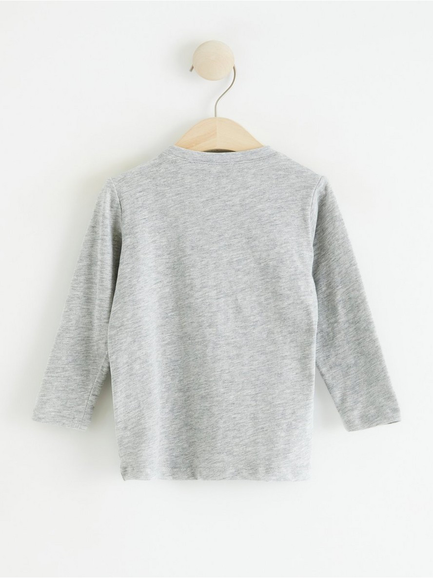 Long sleeve top with animal face