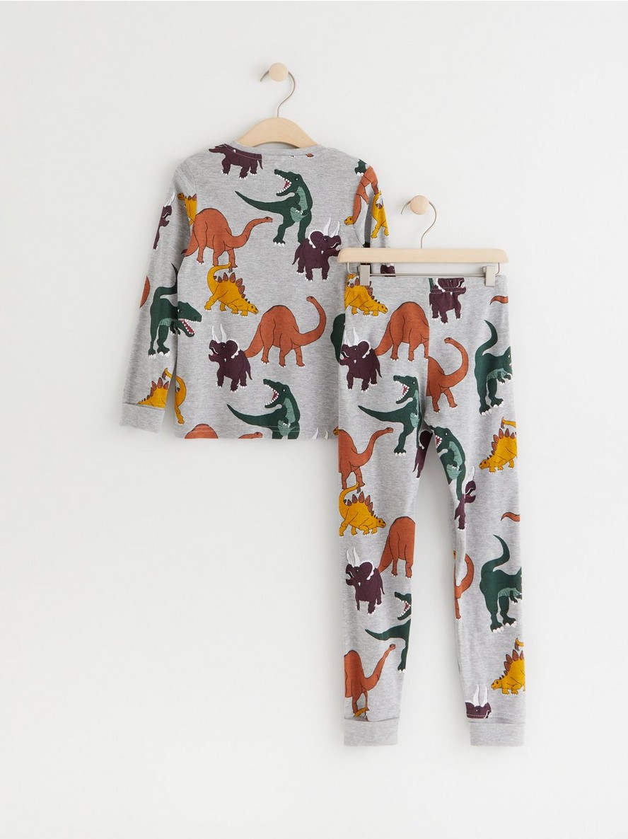 Pyjama set with dinosaurs