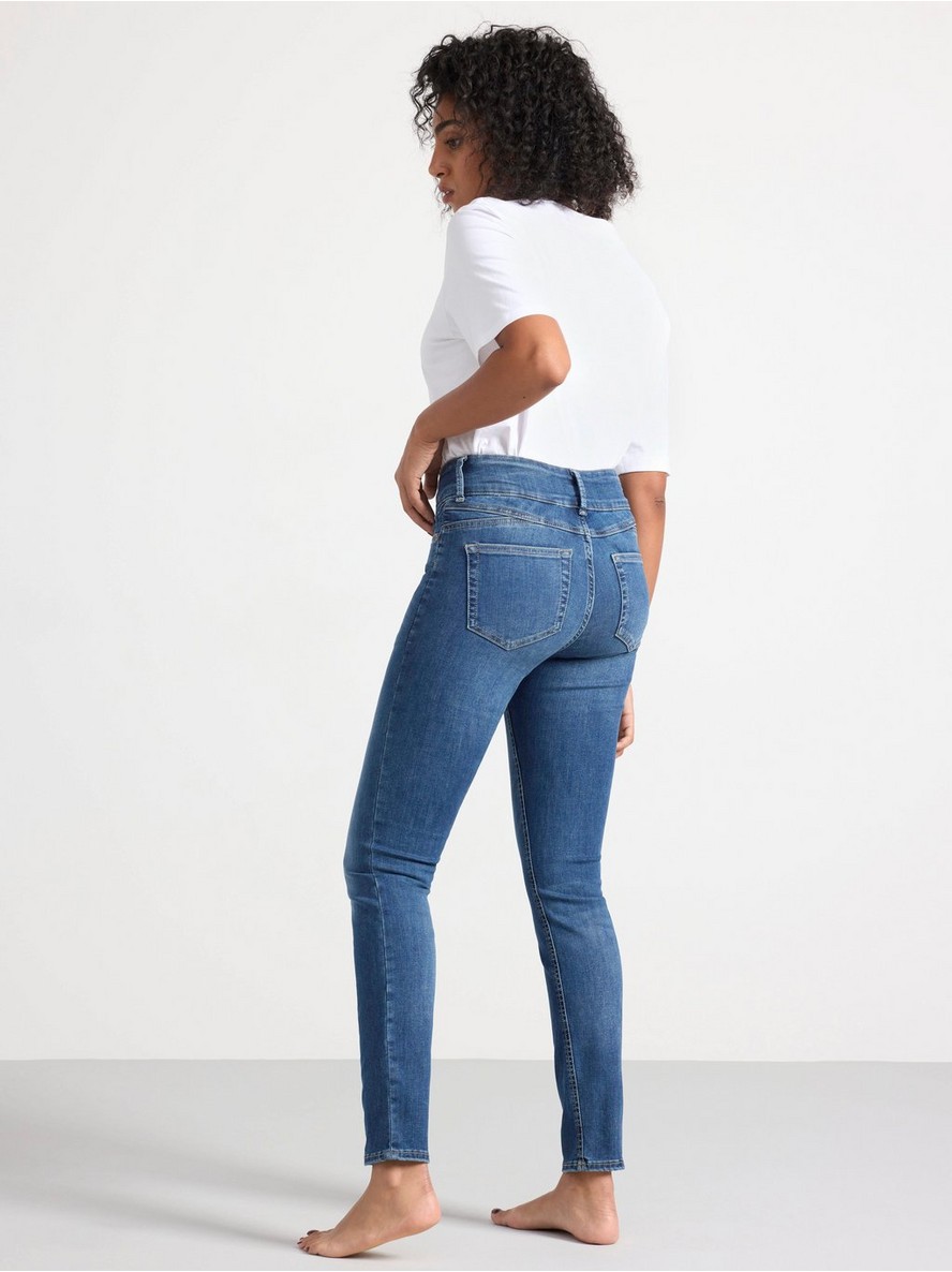 LILLY Blue slim fit shaping jeans