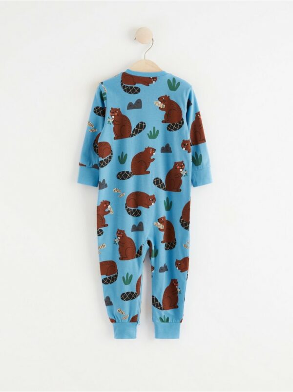 Pyjama with beavers