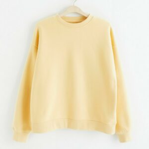 Sweatshirt - Dusty Yellow, XXL
