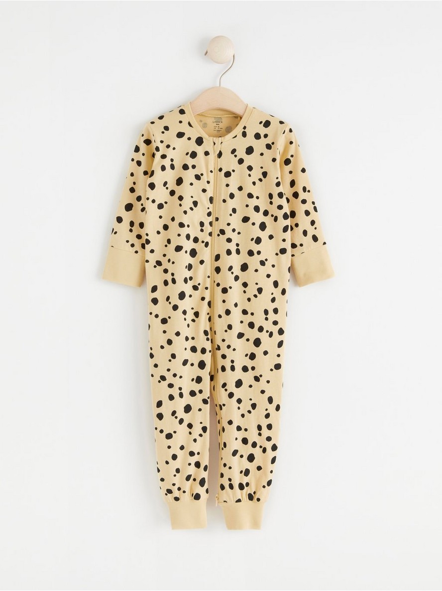 Pyjamas with panda appliqué