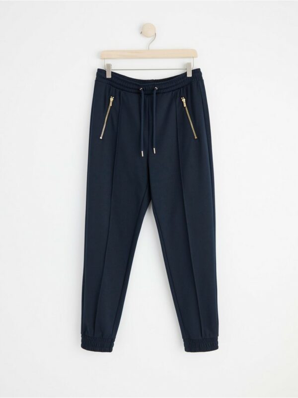 AVA Tapered trousers - Blue, XXL