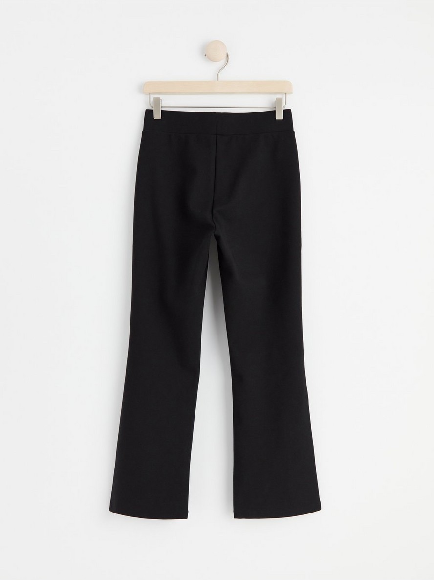 Cropped kick-flared Punto trousers