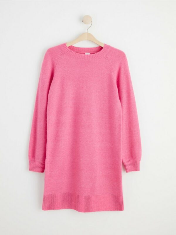 Knitted dress - Pink, 170