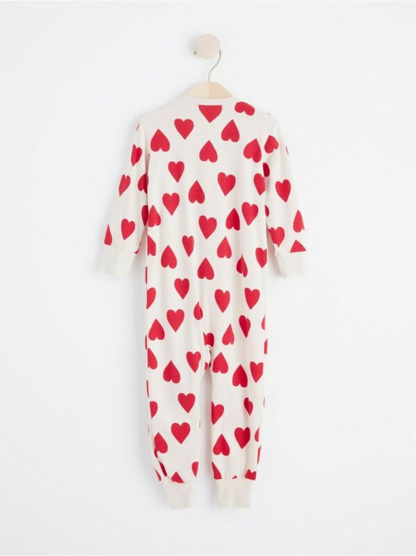 Pyjamas with hearts