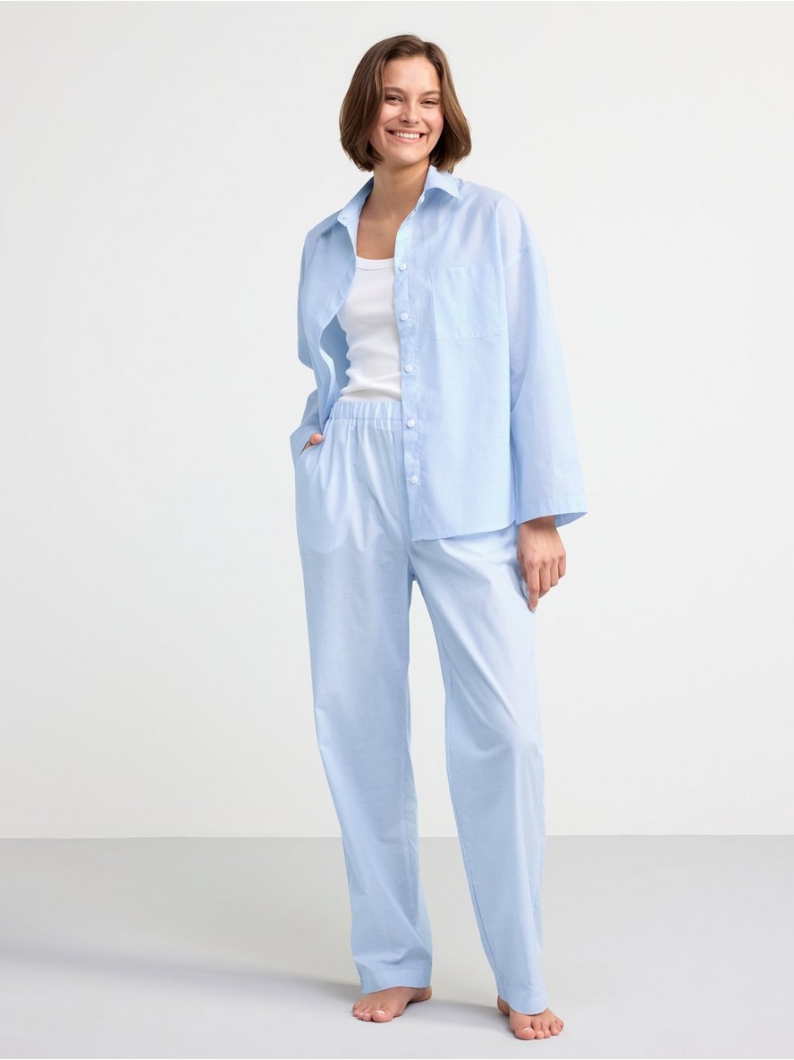 Cotton pyjama trousers
