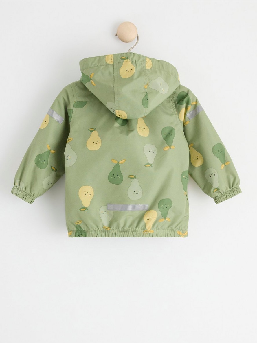 Water repellent shell jacket