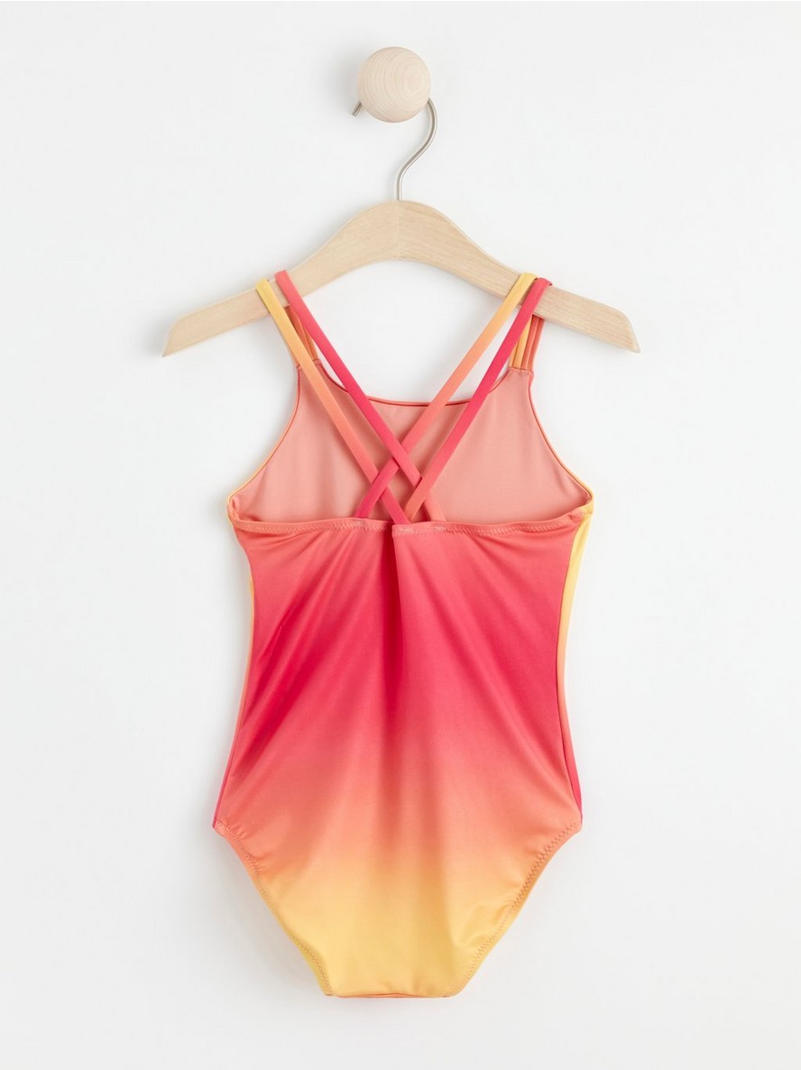 Swimsuit with gradient colours