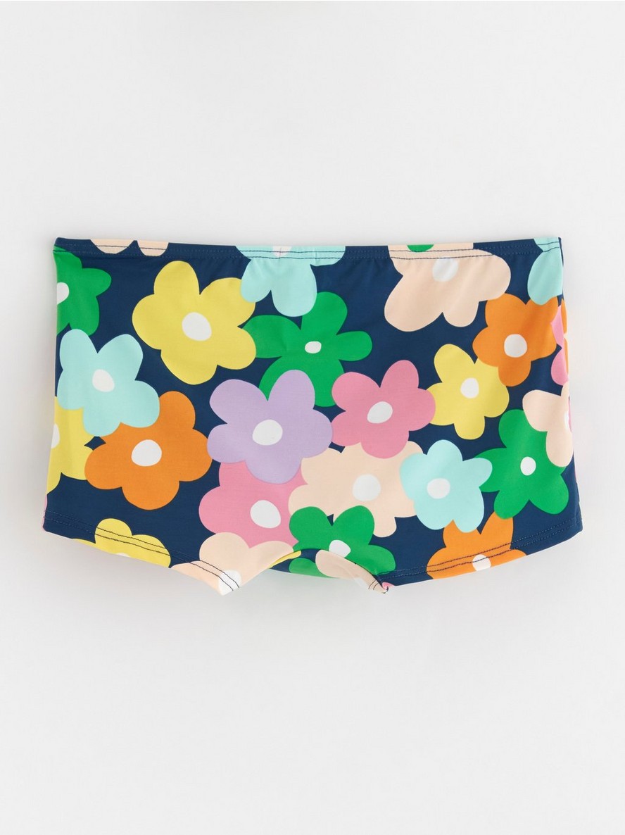 Bikini bottoms with flowers