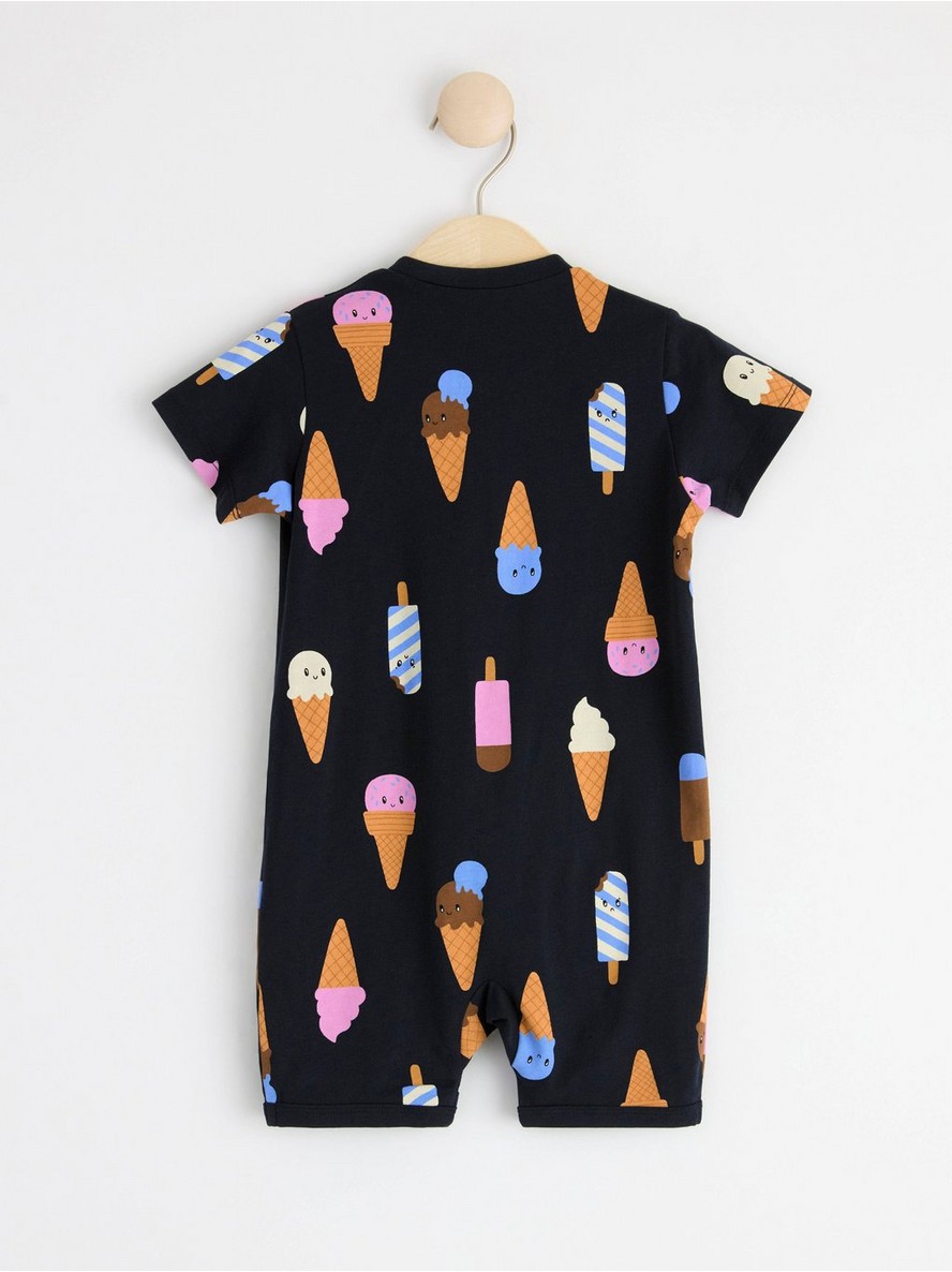 Pyjama romper with ice creams