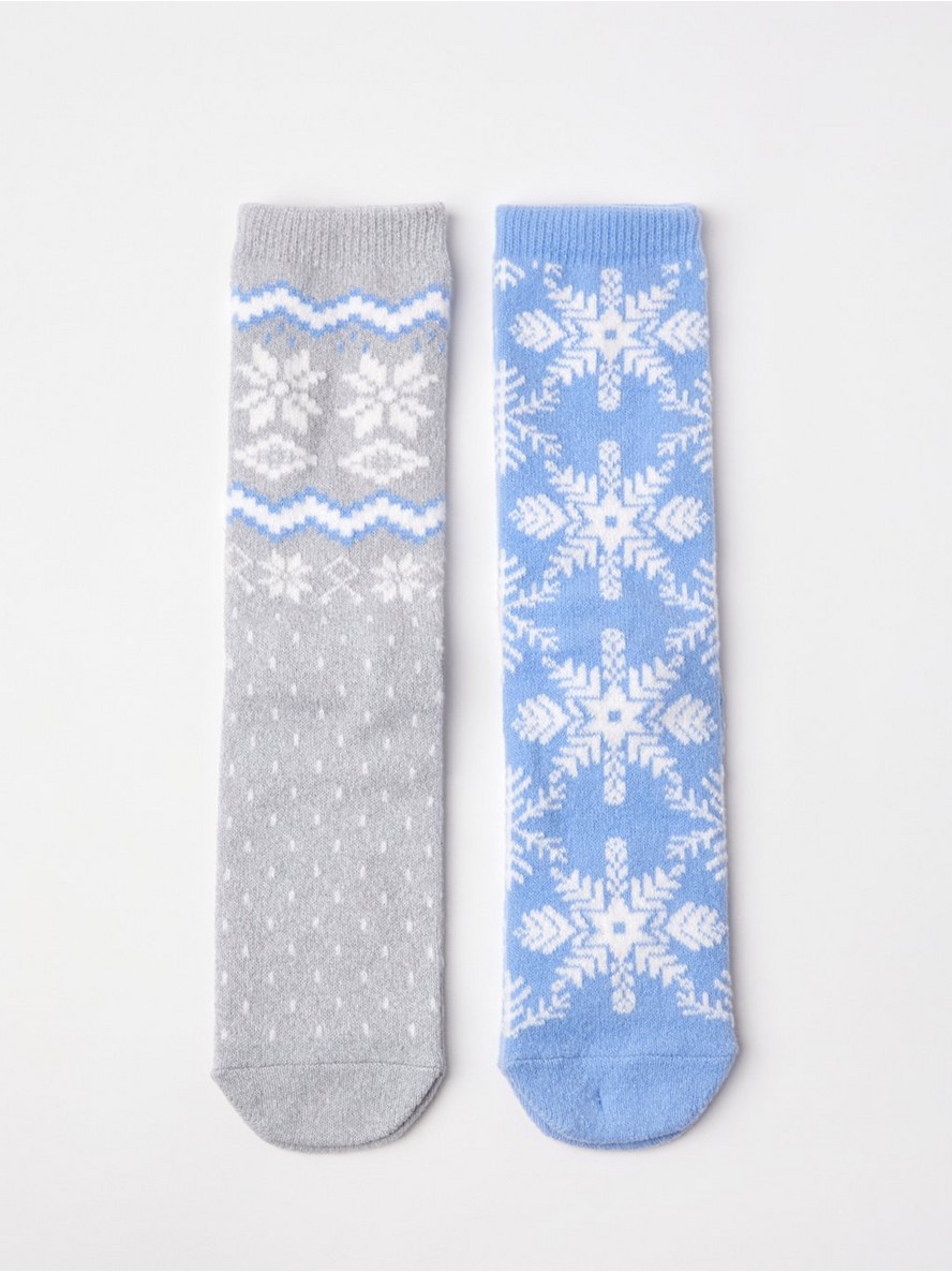 2-pack knitted socks