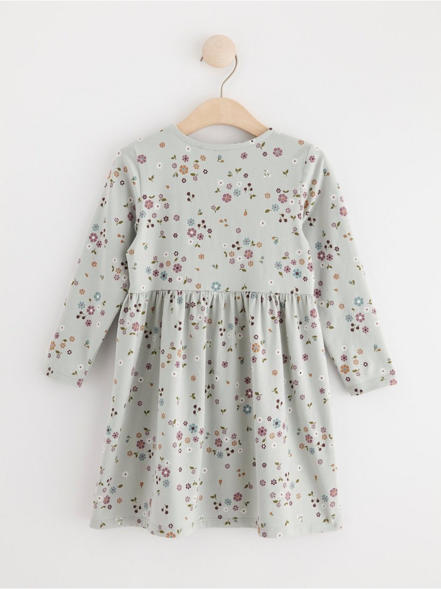 Dress with allover pattern