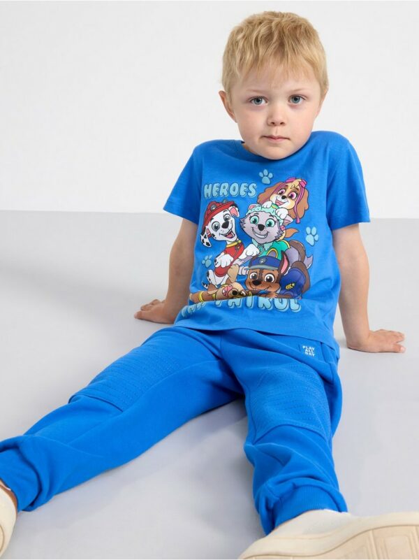 Short sleeve top with Paw Patrol