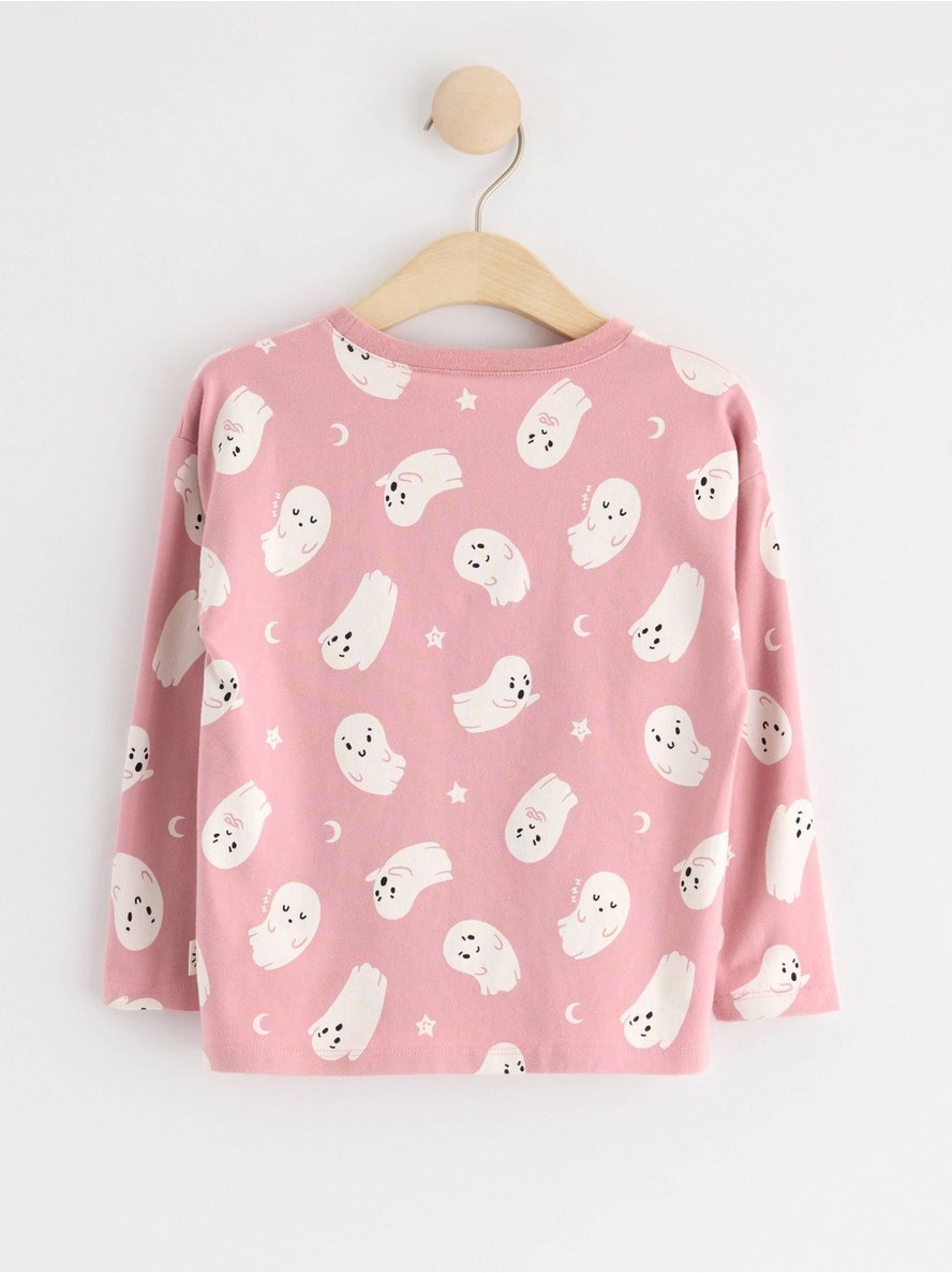 Long sleeve top with ghosts